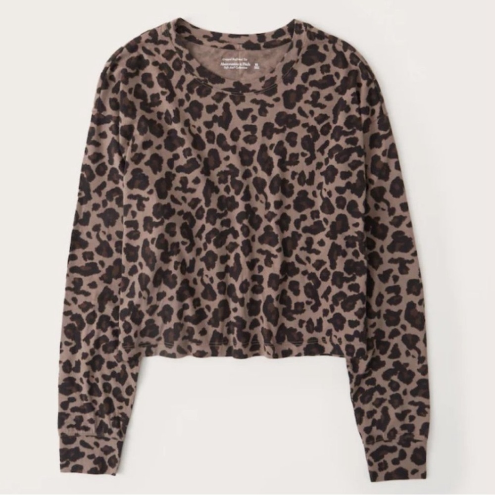 Abercrombie & Fitch Long Sleeve Boyfriend Tee!